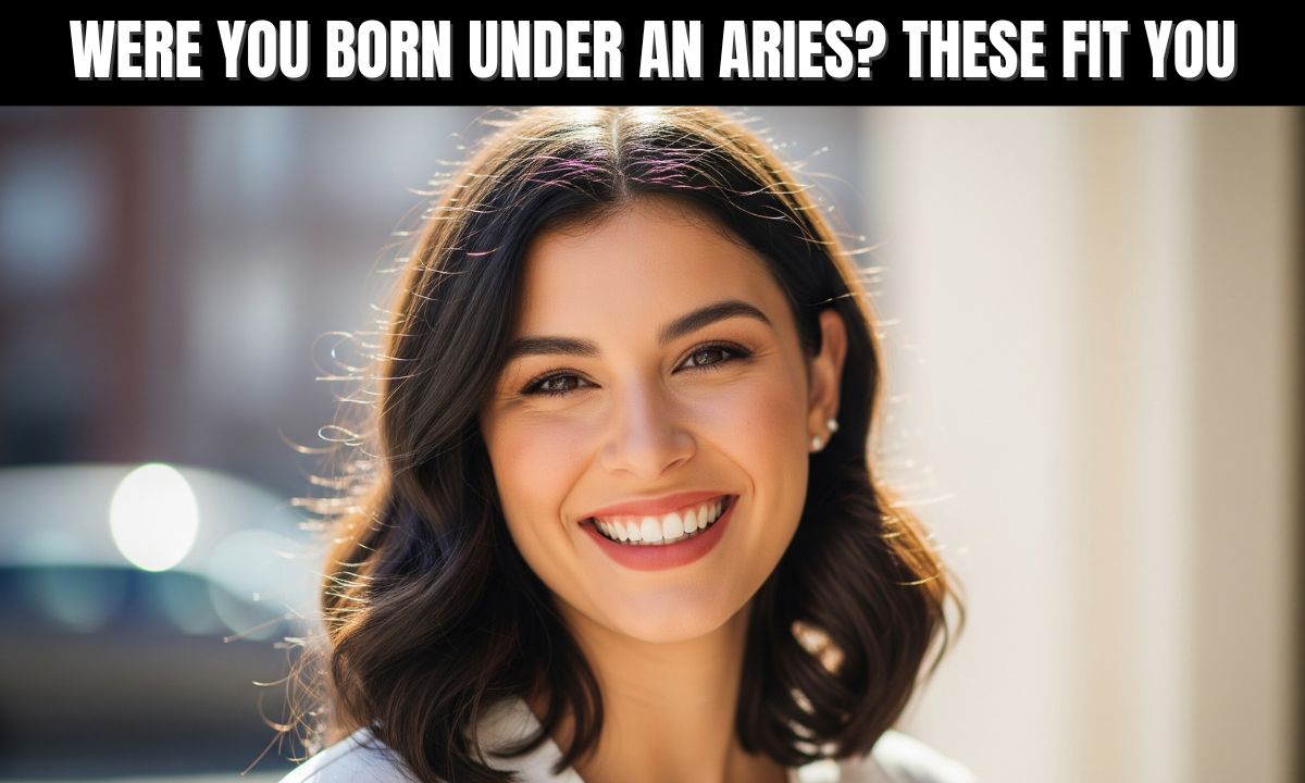Aries zodiac sign symbol with fire and energy background