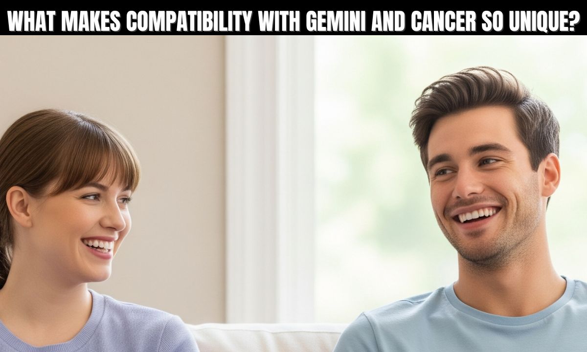 Gemini and Cancer zodiac symbols