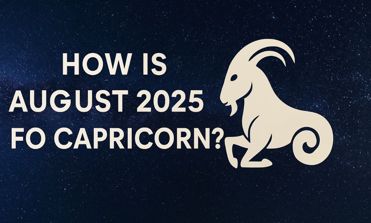 Astrological prediction for Capricorn in August 2025