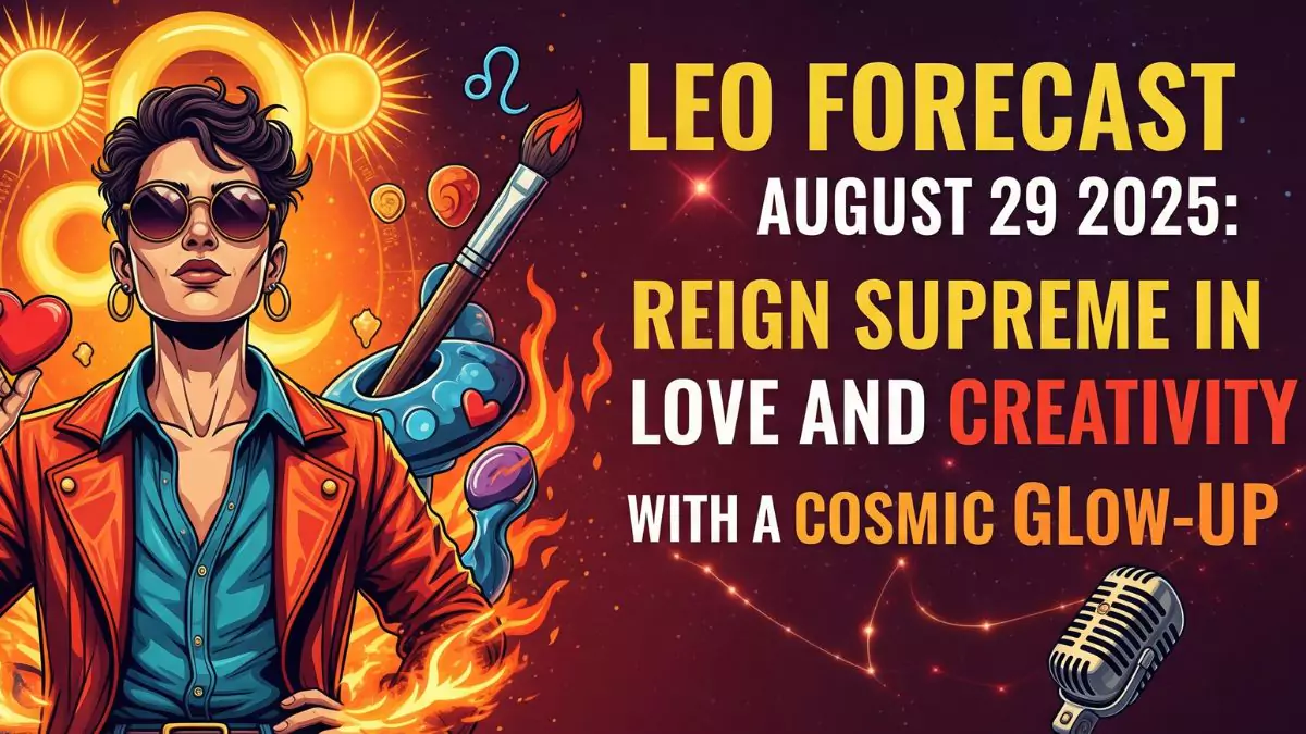 Explore Leo forecast August 29 2025 with this image