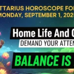 Sagittarius Horoscope for Monday, September 1, 2025: Home Life And Career Demand Your Attention Balance Is Key