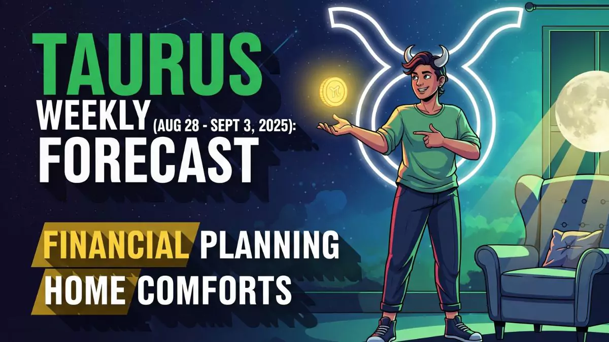 Explore Taurus Weekly Forecast with this image
