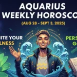Aquarius Weekly Horoscope (Aug 28 – Sept 3, 2025): Networking Opportunities and Lifestyle Changes