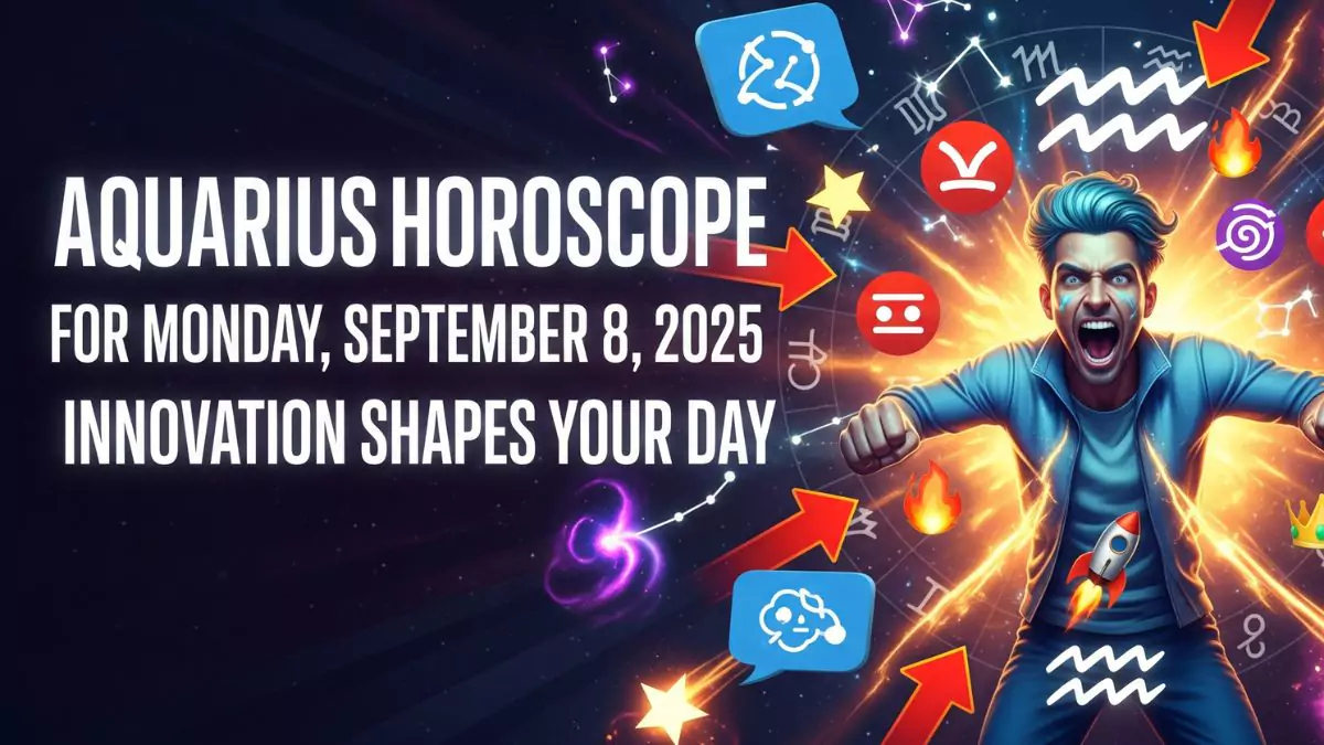 Explore Aquarius horoscope september 8 2025 with this image