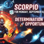 Scorpio Horoscope for Monday, September 8, 2025 – Determination Unlocks Opportunities