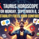 Taurus Horoscope for Monday, September 8, 2025 – Stability Fuels Your Confidence
