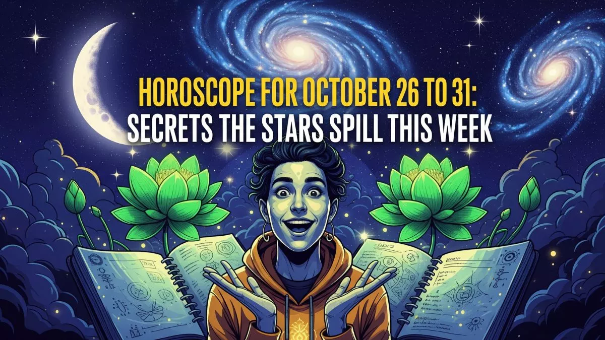 Horoscope for October 26 to 31: Secrets the Stars Spill This Week