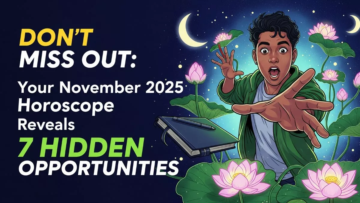 DON’T MISS OUT: Your November 2025 Horoscope Reveals 7 Hidden Opportunities