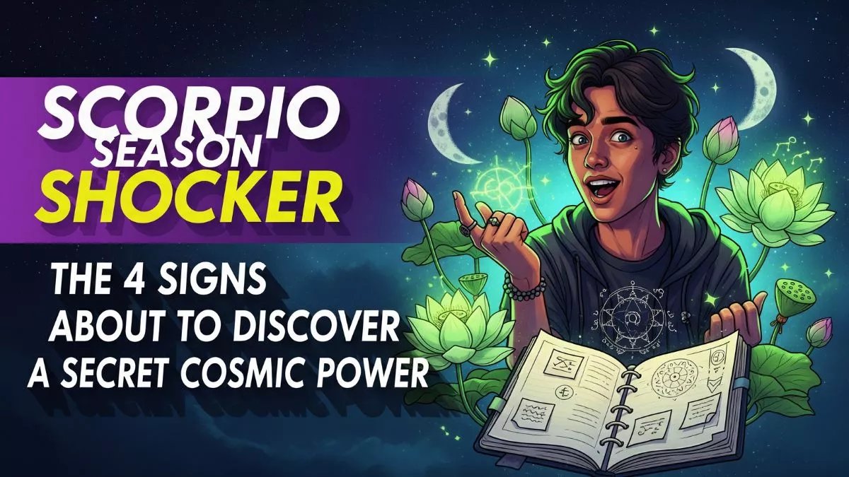 Scorpio Season Shocker: The 4 Signs About to Discover a Secret Cosmic Power