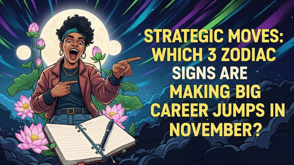 Strategic Moves: Which 3 Zodiac Signs Are Making Big Career Jumps in November?
