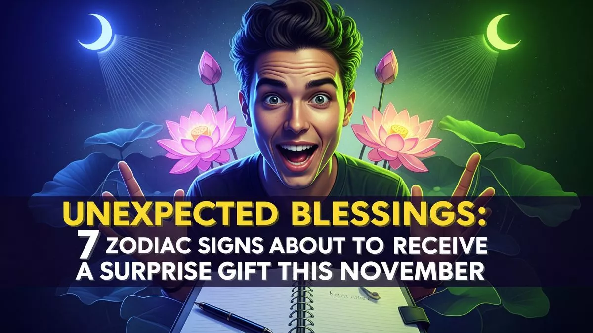 Unexpected Blessings: 7 Zodiac Signs About to Receive a Surprise Gift This November