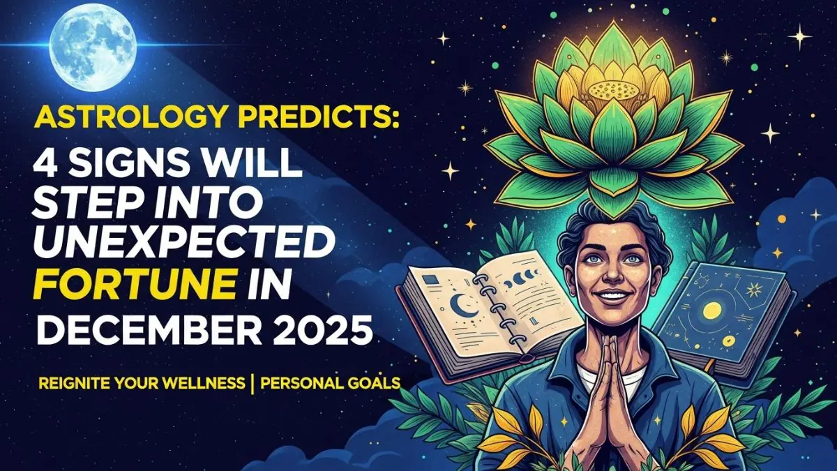 Astrology Predicts: 4 Signs Will Step Into Unexpected Fortune In December 2025