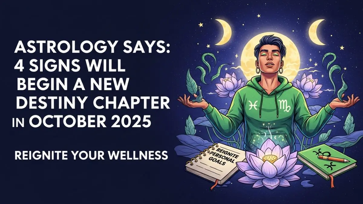 Astrology Says: 4 Signs Will Begin A New Destiny Chapter In October 2025