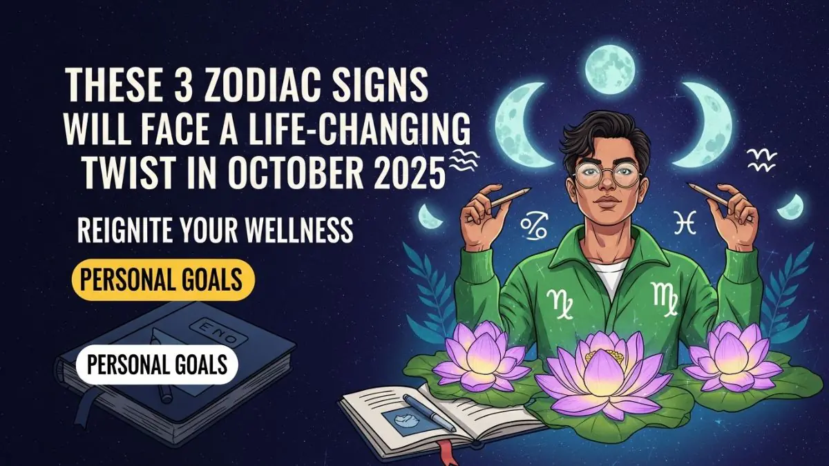 These 3 Zodiac Signs Will Face A Life-Changing Twist In October 2025