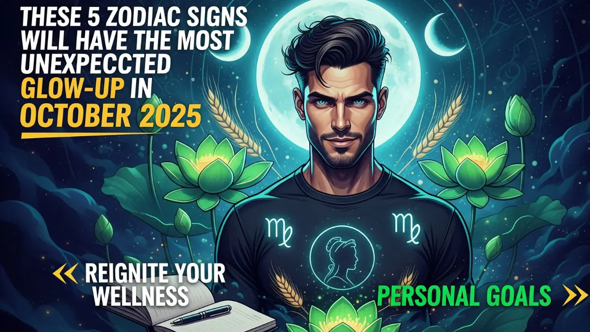 These 5 Zodiac Signs Will Have the Most Unexpected Glow-Up in October 2025