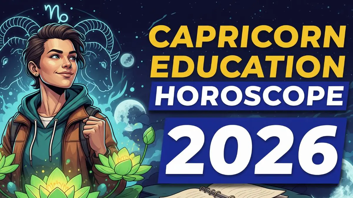 Capricorn Education Horoscope 2026 – Academic predictions and guidance for success
