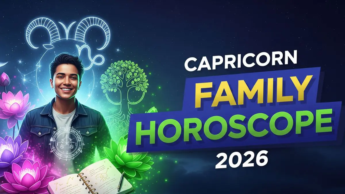 Astrological insights for Capricorn family life in 2026, focusing on harmony, relationships, and home balance