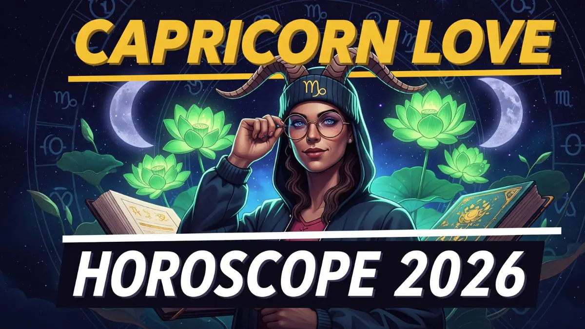Capricorn Love Horoscope 2026 highlighting romantic predictions for the year
